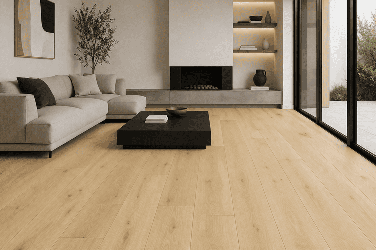 Piso Flotante Vinílico SPC Harsen Haya Click ® GS-005 precio por m² caja 2.22m²