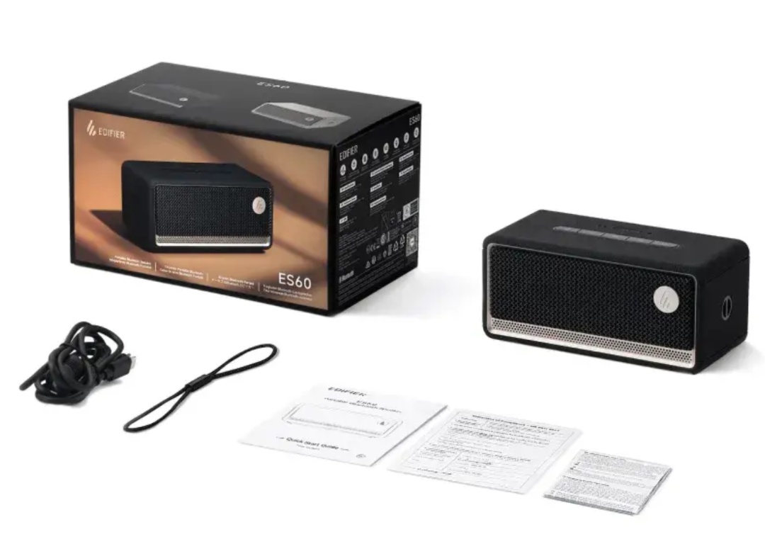 Parlante Portátil Edifier ES60 Negro bluetooth - Imagen 2