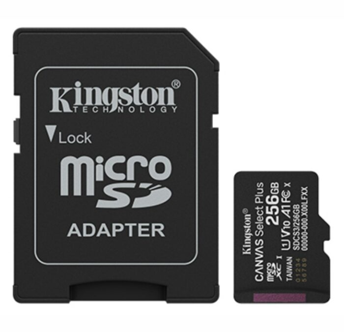 Memoria MicroSD Kingston Select Plus 256GB clase 10
