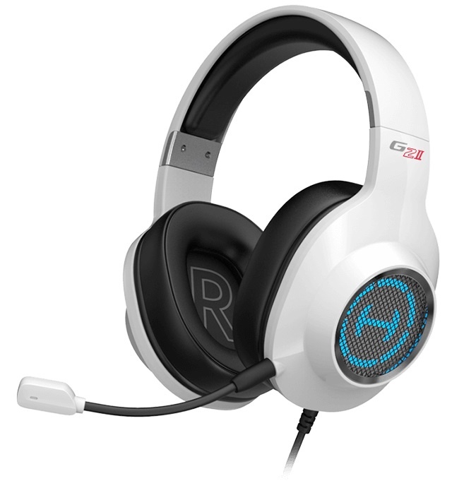 Audifono Edifier G2 II blanco c/microfono - Imagen 3