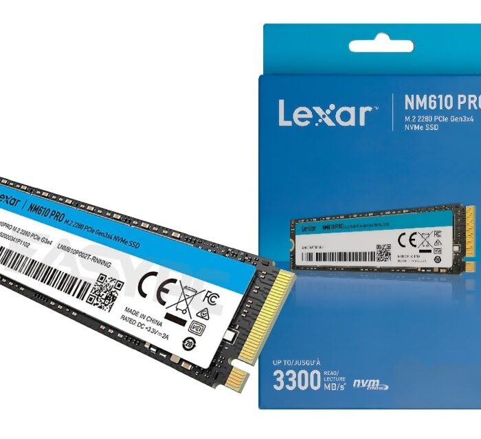 Disco SSD Lexar NQ100 1TB M.2 2280 NVMe PCIe Gen3x4