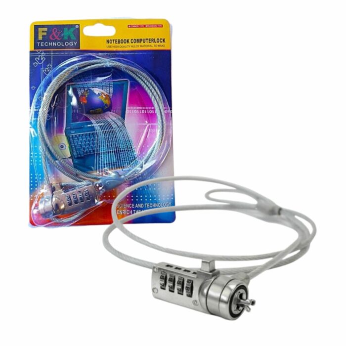 Cable de seguridad para notebook c/ contraseña