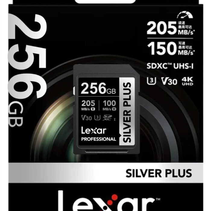 Memoria SDXC Lexar Pro 256GB Silver Plus