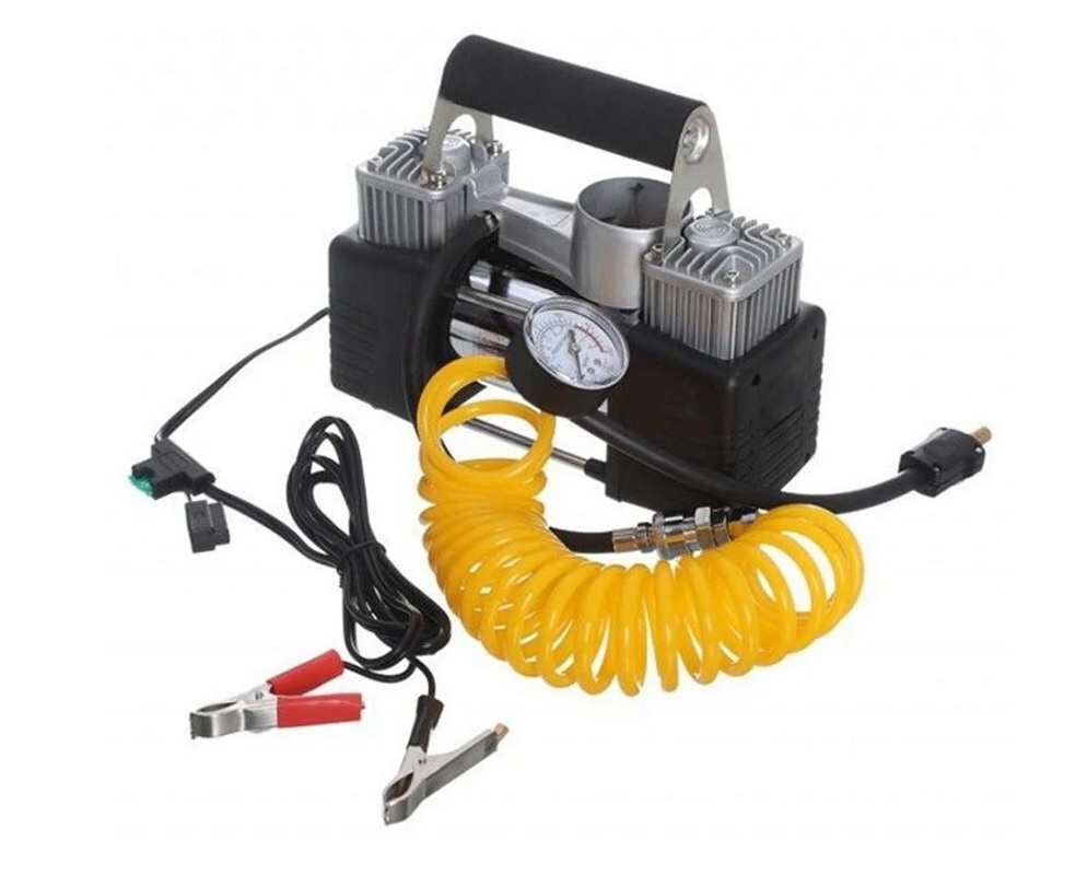 Compresor de aire 12v 2 cilindros 150 PSI - Imagen 3