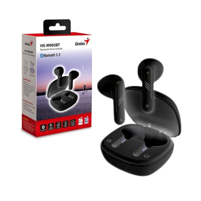 Auriculares Genius TWS HS-M905BT negro Bluetooth