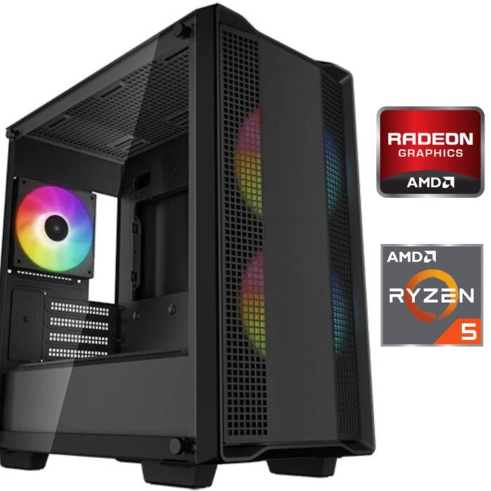 Equipo Gamer Ryzen 5 3400G, 16GB, 500GB NVMe, Gráficos Radeon
