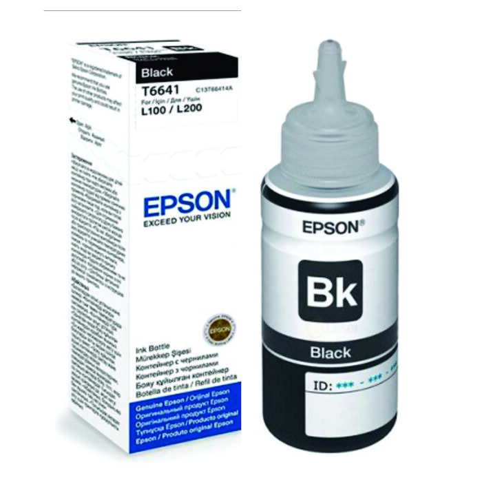 Botella de Tinta Epson a granel 70ml color negro