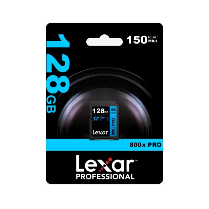 Memoria SDXC Lexar 800X Pro 128GB Blue Series