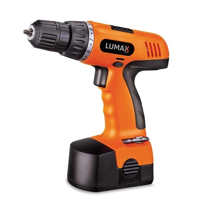 Taladro portatil a bateria LUMAX