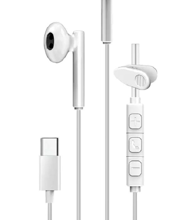 Auriculares Genius HS-M366 USB-C blancos