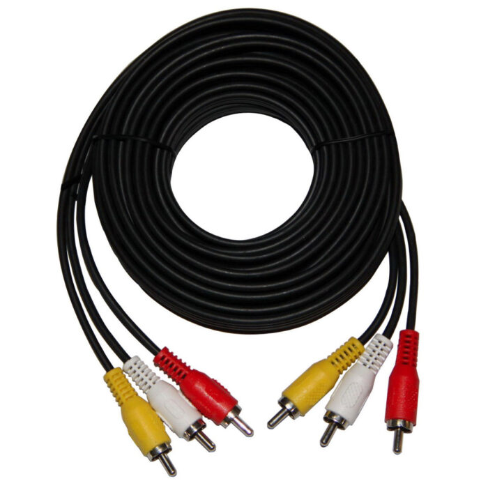 Cable RCA audio / video stereo 3x3