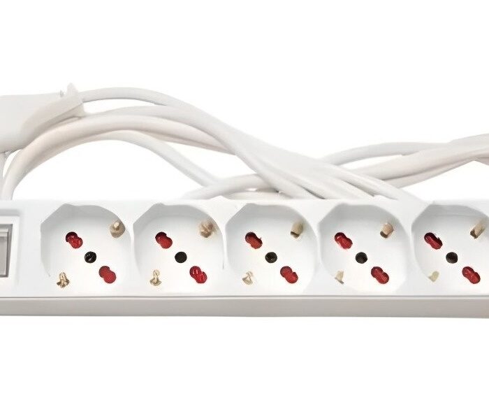 Alargue 3 metros 6XSchuko a ficha 3L Conatel