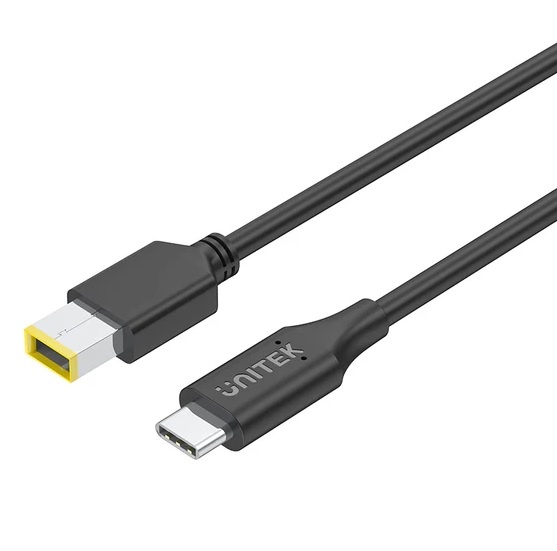 Cable de carga Unitek USB-C para Laptops Lenovo 65w - Imagen 2