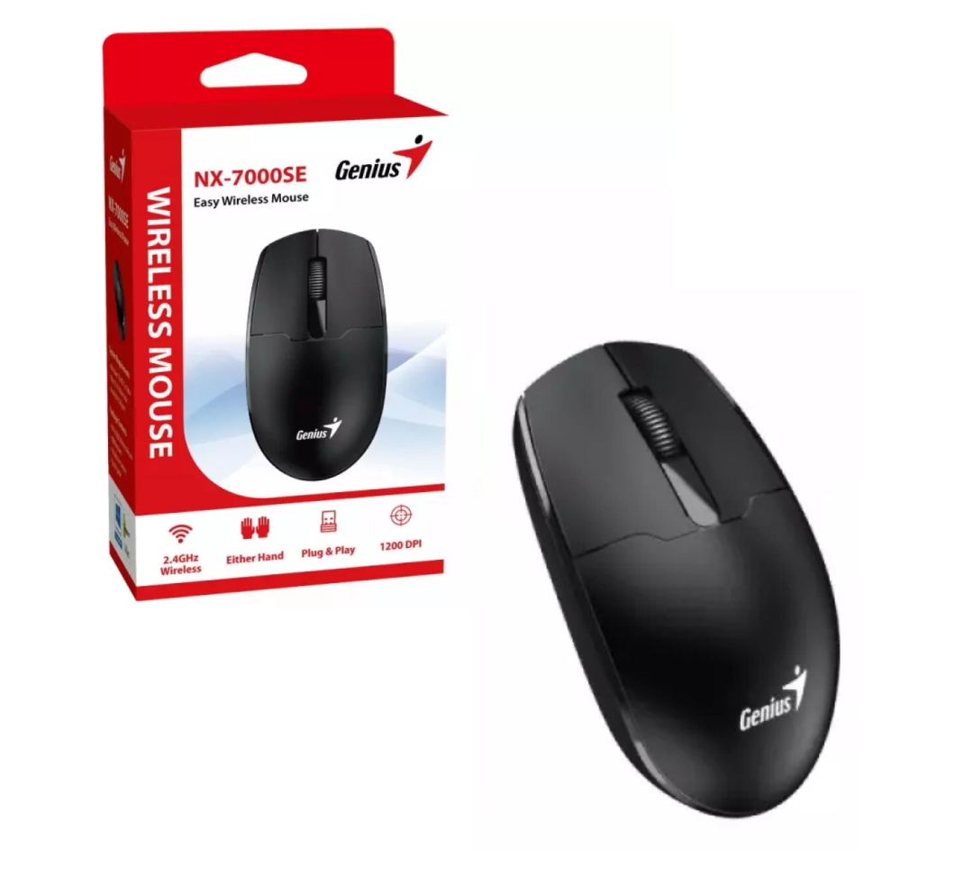 Mouse Genius NX-7000SE inalámbrico negro - Imagen 3