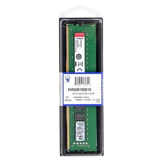 Memoria Kingston ValueRam DDR4 16gb 3200MHz