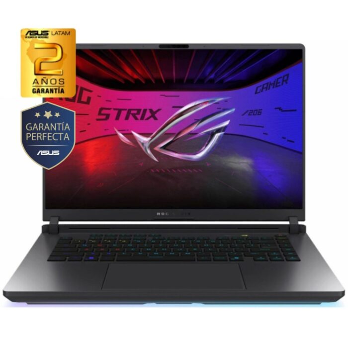 Notebook Gamer Asus ROG Core i7 5.2Ghz, 16GB, 1TB SSD, 16" 2.5K 240Hz, RTX 5050 8GB