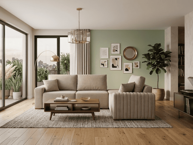 Sofá Esquinero Versatille boucle versailles beige - Imagen 6