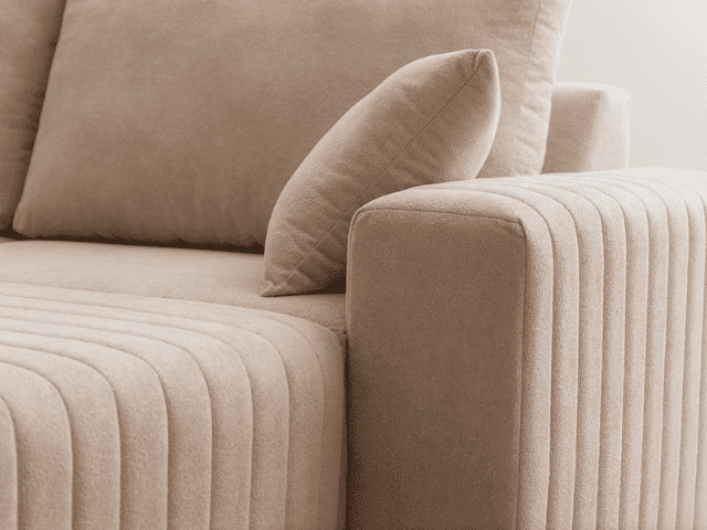 Sofá Esquinero Versatille boucle versailles beige - Imagen 9